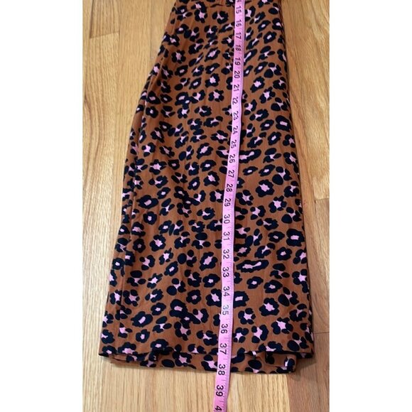 Sanctuary Womens Leopard Print Slip Dress Size 6 Mob Wife HOCO Coquette Feminine - Picture 12 of 13